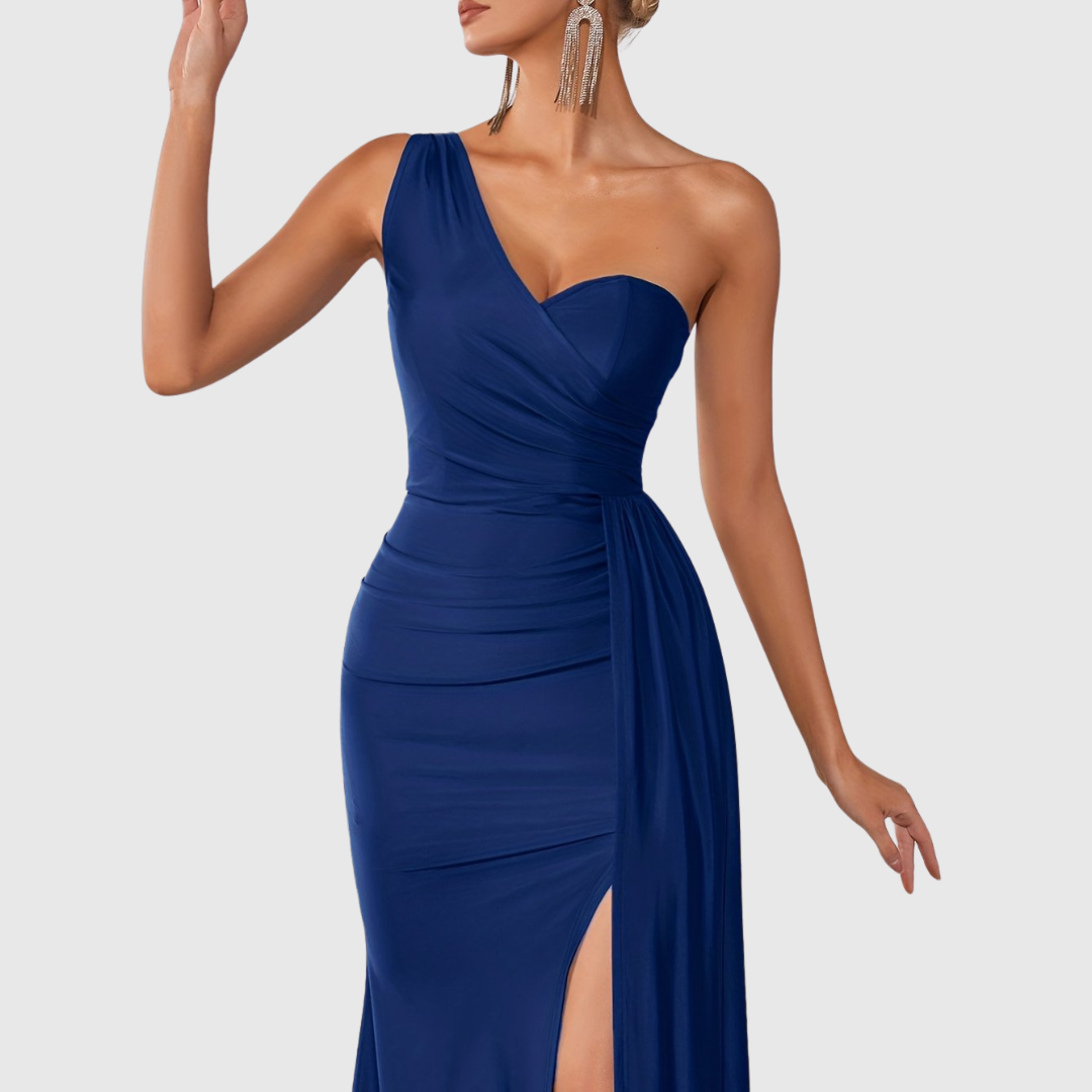 SELVYNA | ONE-SHOULDER MERMAID GOWN