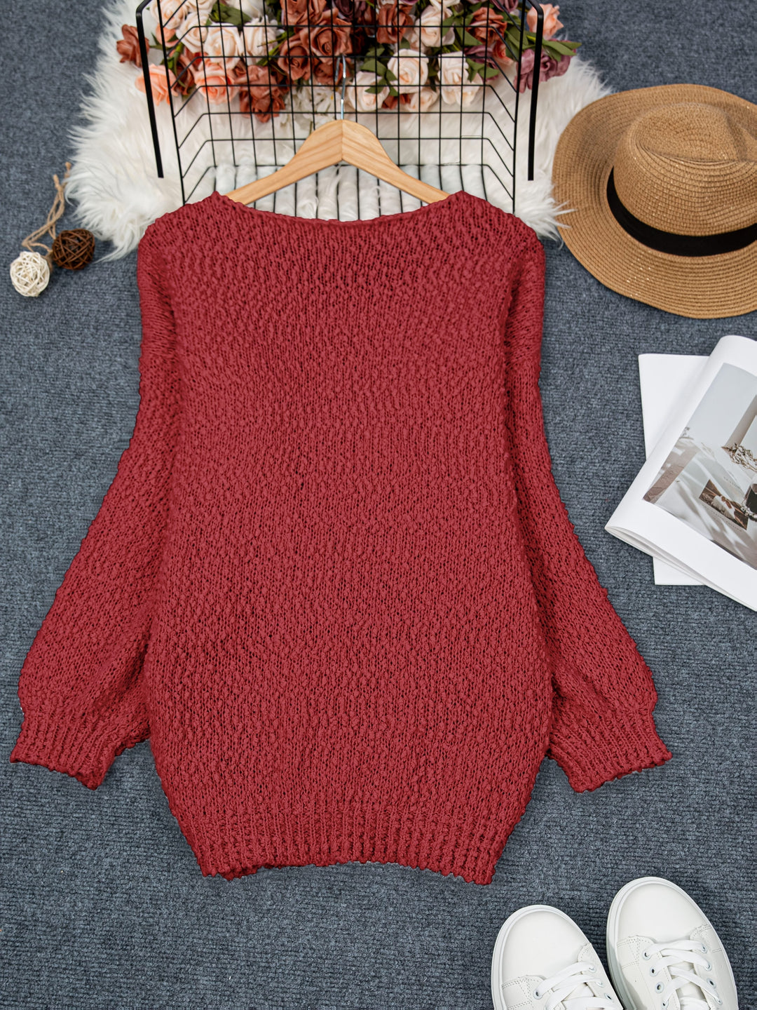 NORAYA | ROUND NECK SWEATER