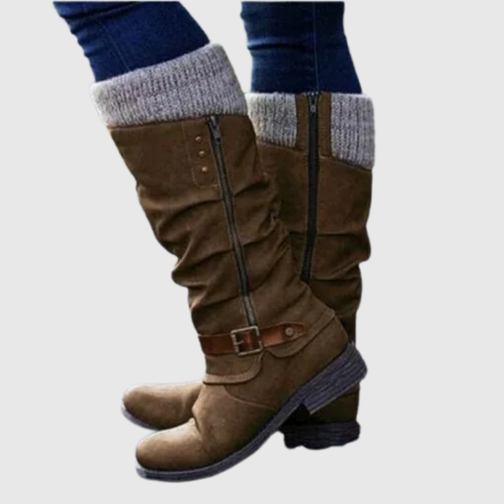 THESSARA | ORTHOPEDIC LEATHER BOOTS
