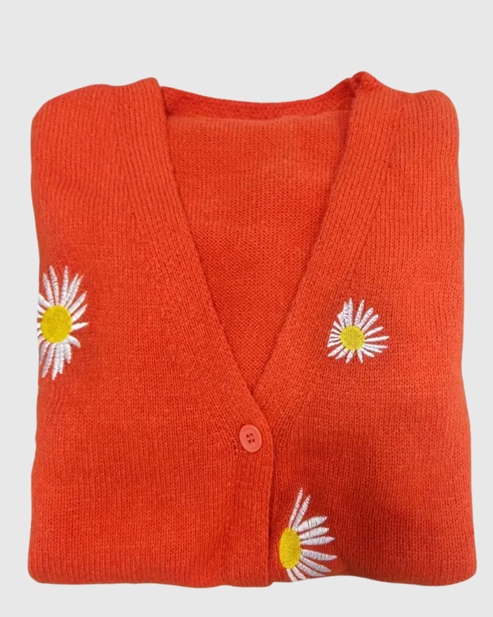 IRENE | ELEGANT KNIT CARDIGAN WITH BUTTONS