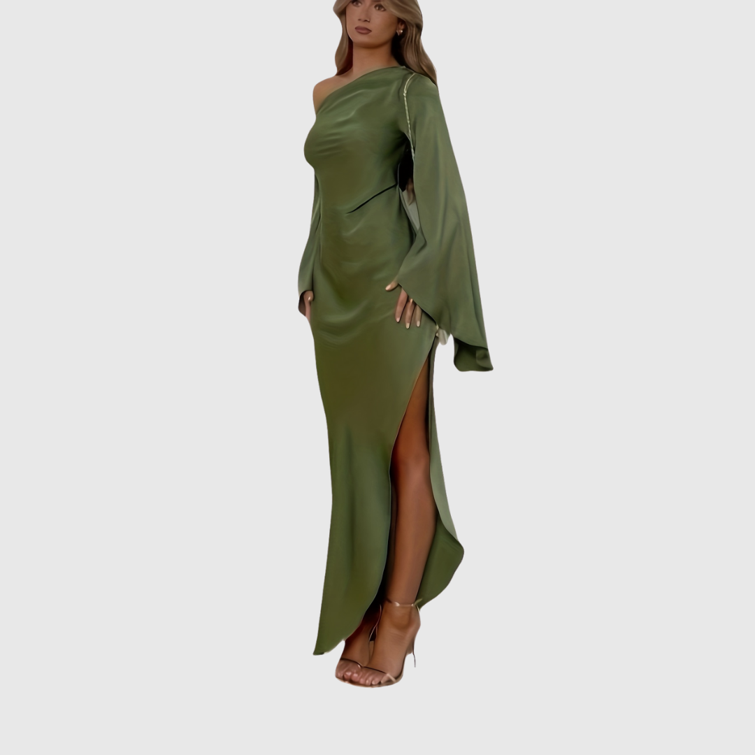 ALYNE | ELEGANT ONE-SHOULDER EVENING DRESS
