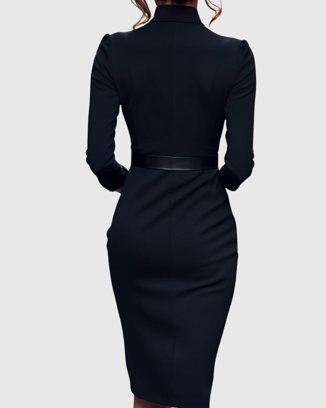 CLARIBEL | REFINED MIDI DRESS