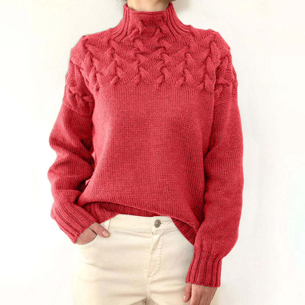 CHARLENE | COMFY TURTLENECK SWEATER