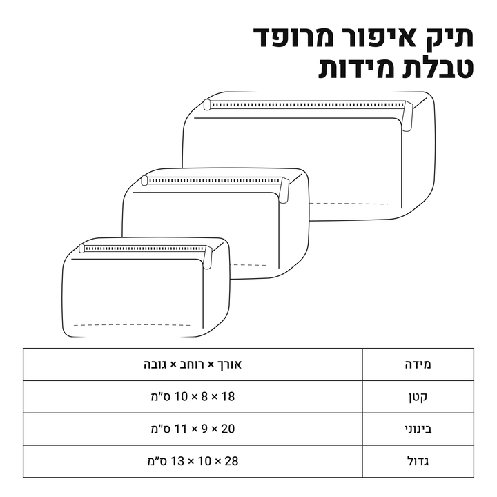 תיק איפור מרופד - כוכב הדרום-מערבי