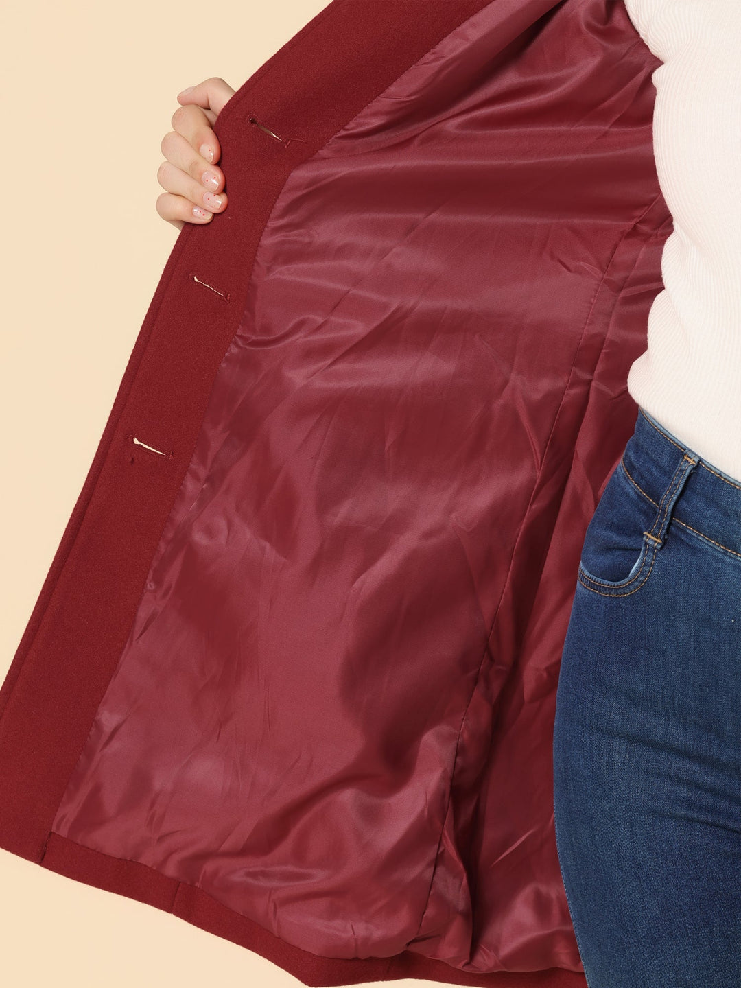 Josephine - Single Breasted Winter Trench Coat